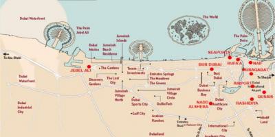 Kartes Jebel Ali