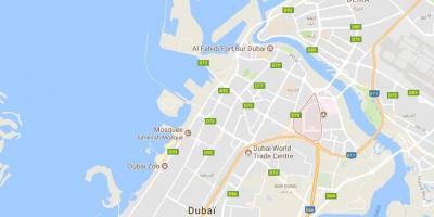 Karte Oud Metha Dubai